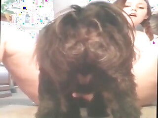 Sweet animal is going to polish her pussy